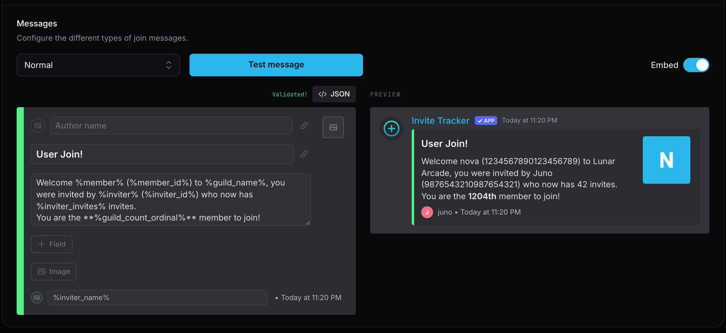 Embed Test