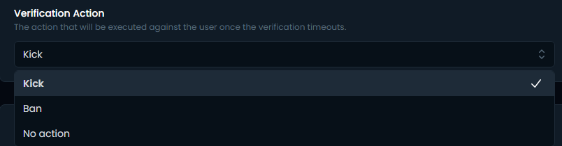 Verification Action